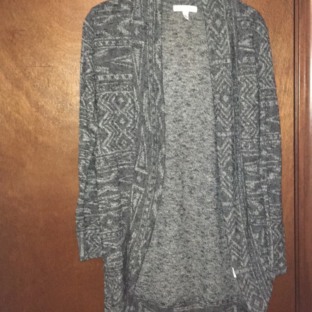 Gray sweater
